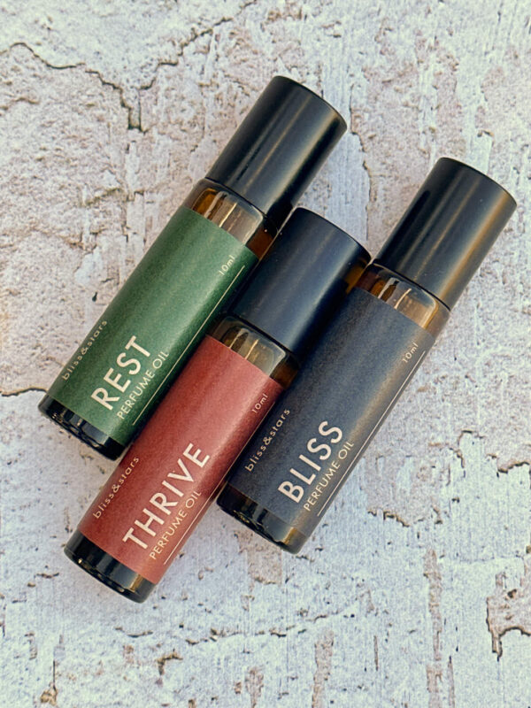 Natural Perfume Box: Rest, Thrive and Bliss