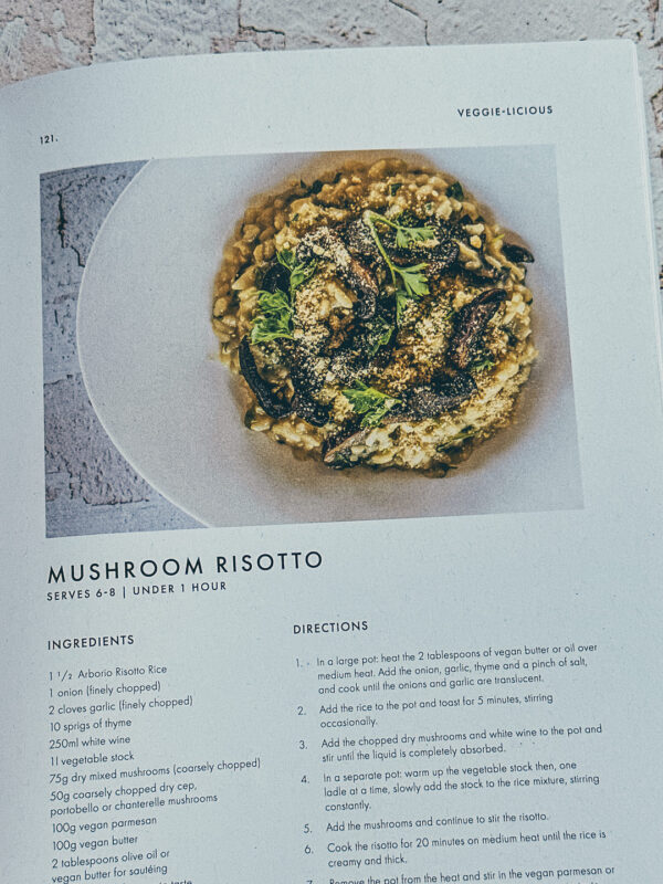 eat.thrive.repeat.mushroom risotto